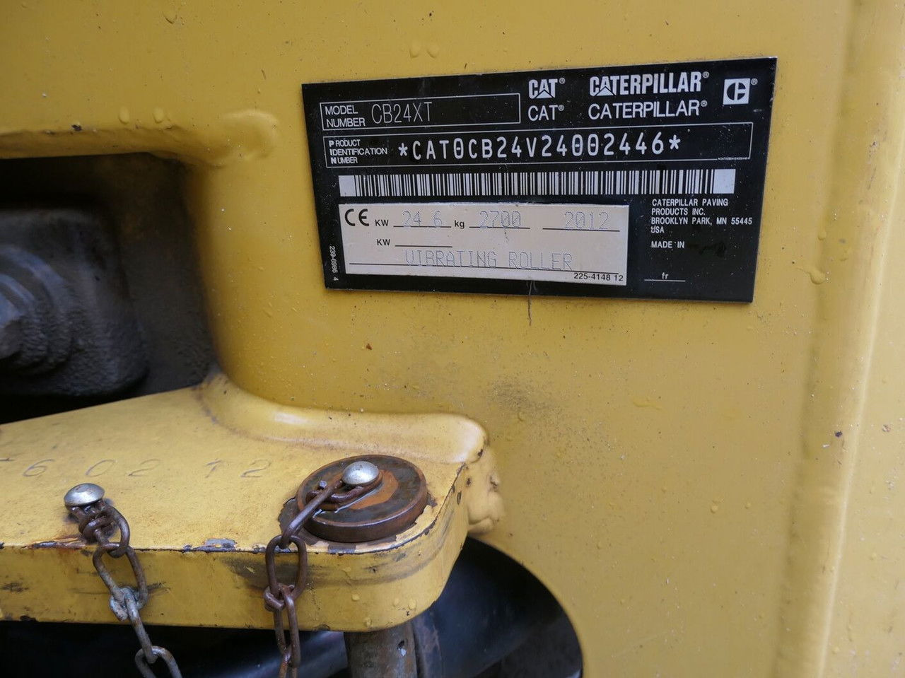 Caterpillar CB24 XT - Apisonadora de asfalto: foto 5 Caterpillar CB24 XT - Apisonadora de asfalto: foto 5