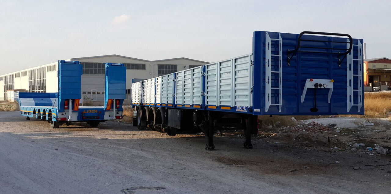 Semirremolque plataforma/ Caja abierta nuevo LIDER 2024 Model NEW trailer Manufacturer Company READY: foto 11