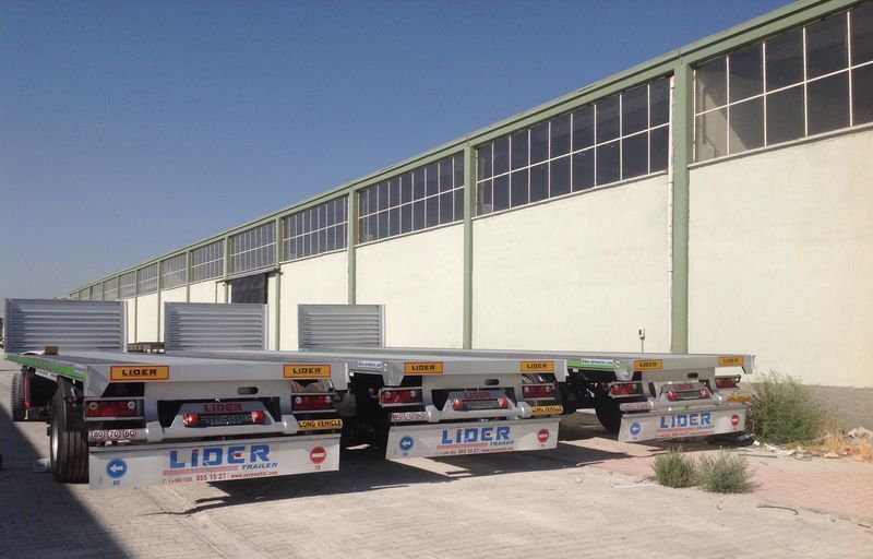 Semirremolque plataforma/ Caja abierta nuevo LIDER 2024 Model NEW trailer Manufacturer Company READY: foto 6