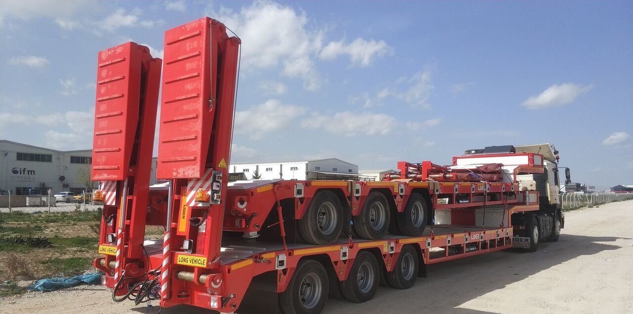 Semirremolque góndola rebajadas para transporte de equipos pesados nuevo LIDER 2025  READY IN STOCK 50 TONS CAPACITY LOWBED: foto 15