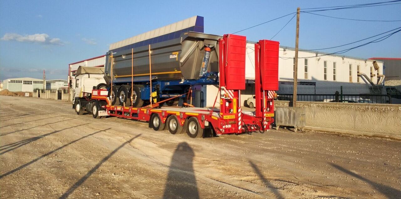 Semirremolque góndola rebajadas para transporte de equipos pesados nuevo LIDER 2025  READY IN STOCK 50 TONS CAPACITY LOWBED: foto 14