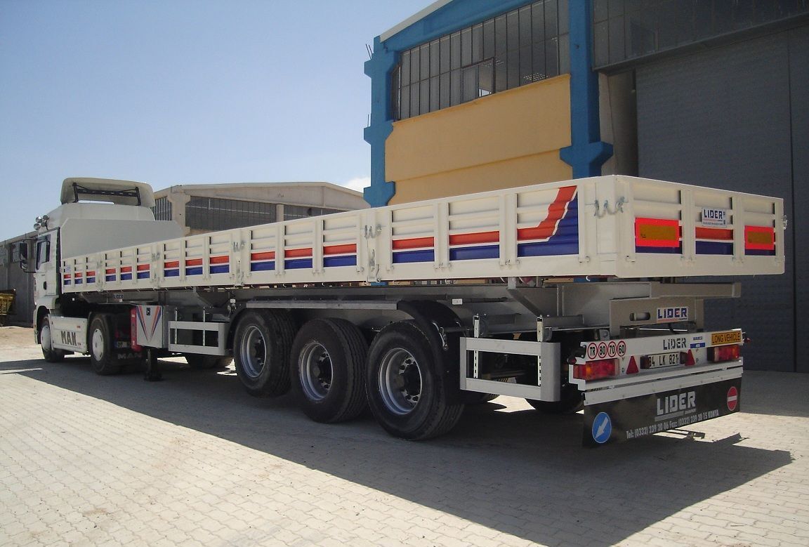 LIDER 2025 YEAR NEW TRAILER FOR SALE (MANUFACTURER COMPANY) - Remolque plataforma/ Caja abierta: foto 2 LIDER 2025 YEAR NEW TRAILER FOR SALE (MANUFACTURER COMPANY) - Remolque plataforma/ Caja abierta: foto 2