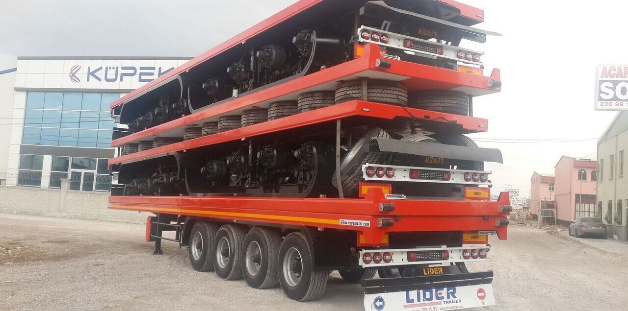 LIDER 2025 YEAR NEW TRAILER FOR SALE (MANUFACTURER COMPANY) - Remolque plataforma/ Caja abierta: foto 1 LIDER 2025 YEAR NEW TRAILER FOR SALE (MANUFACTURER COMPANY) - Remolque plataforma/ Caja abierta: foto 1