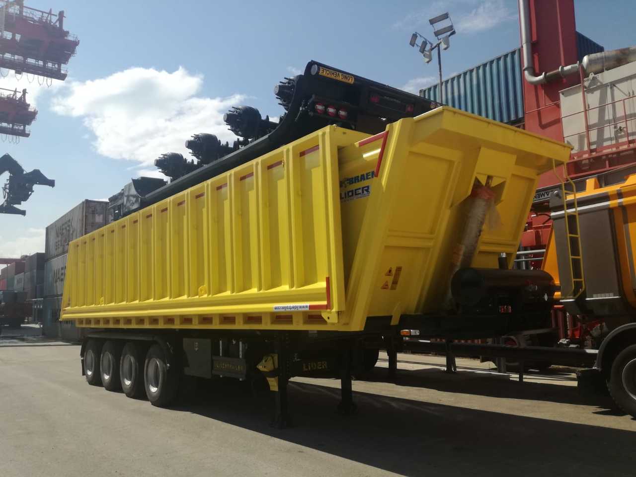 LIDER 2025 new dumper from manufacturer company LIDER TRAILER - Semirremolque volquete: foto 3 LIDER 2025 new dumper from manufacturer company LIDER TRAILER - Semirremolque volquete: foto 3