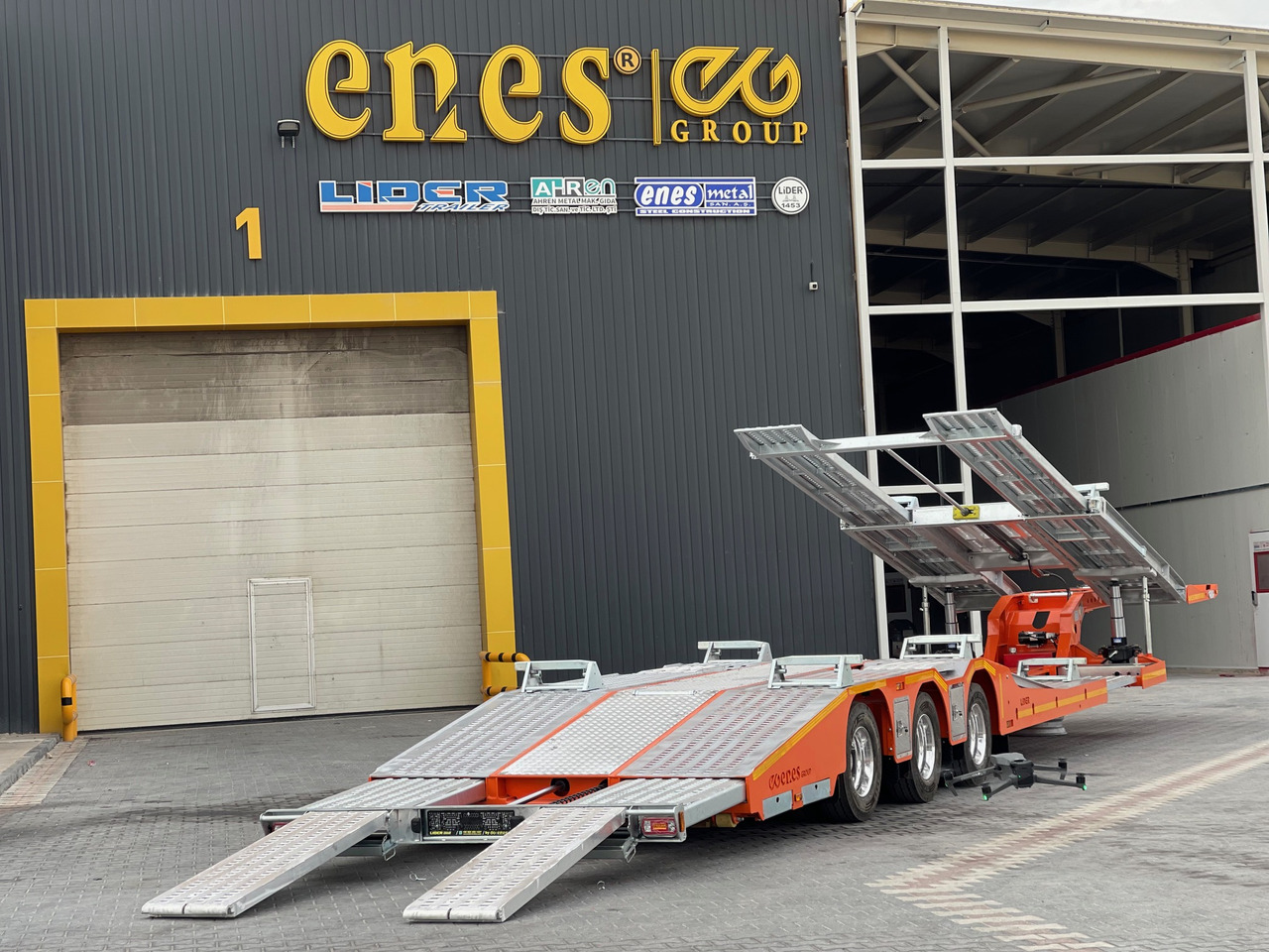 Semirremolque portavehículos para transporte de equipos pesados nuevo LIDER LIDER NEW 2025 MODEL Car Carrier: foto 10