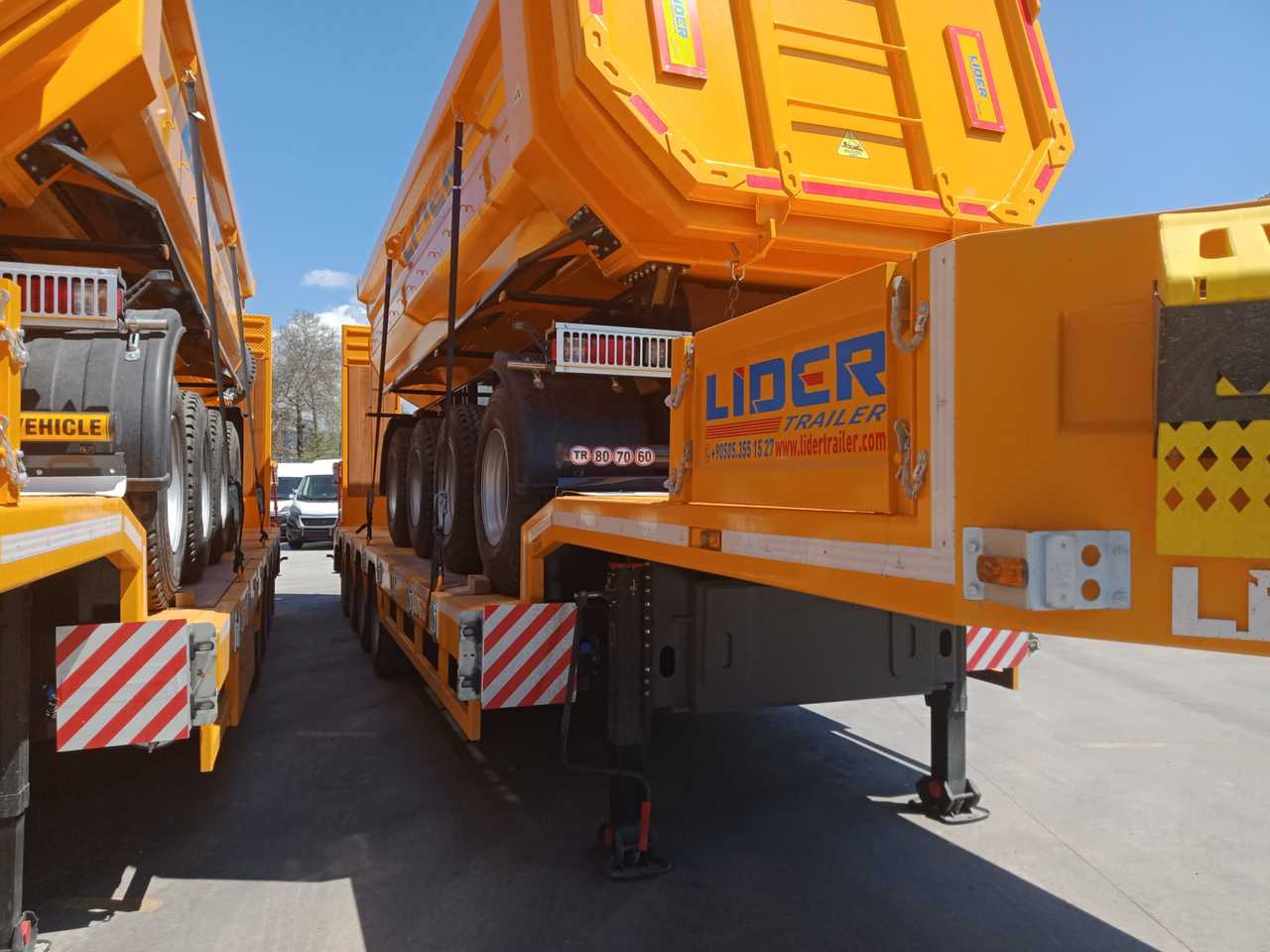 Semirremolque góndola rebajadas nuevo LIDER TRAILER  -ENES GROUP NEW remorque surbaissée 2024 YEAR (MANUFACTURER COMPANY): foto 17