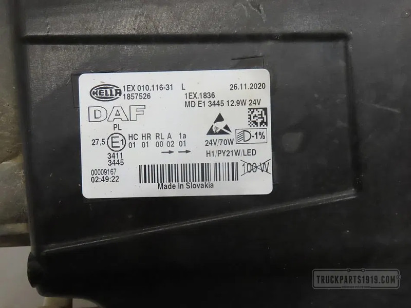 DAF 1857526 | Koplamp Li. LED - Faro delantero para Camión: foto 3 DAF 1857526 | Koplamp Li. LED - Faro delantero para Camión: foto 3