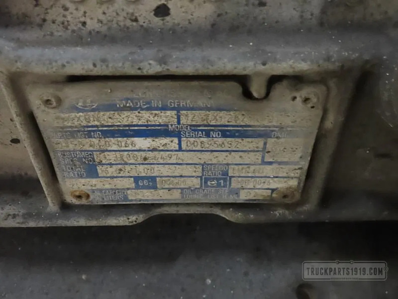 MAN 81.32004-6497 Versnellingsbak 12TX2621TD IT3 - Caja de cambios para Camión: foto 3 MAN 81.32004-6497 Versnellingsbak 12TX2621TD IT3 - Caja de cambios para Camión: foto 3