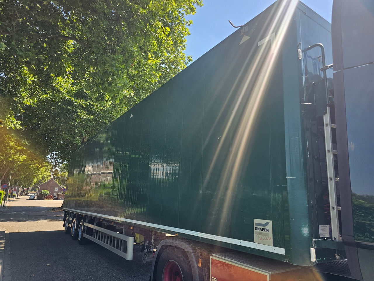 Knapen K200 With Steering Axle - Semirremolque piso movil: foto 3 Knapen K200 With Steering Axle - Semirremolque piso movil: foto 3