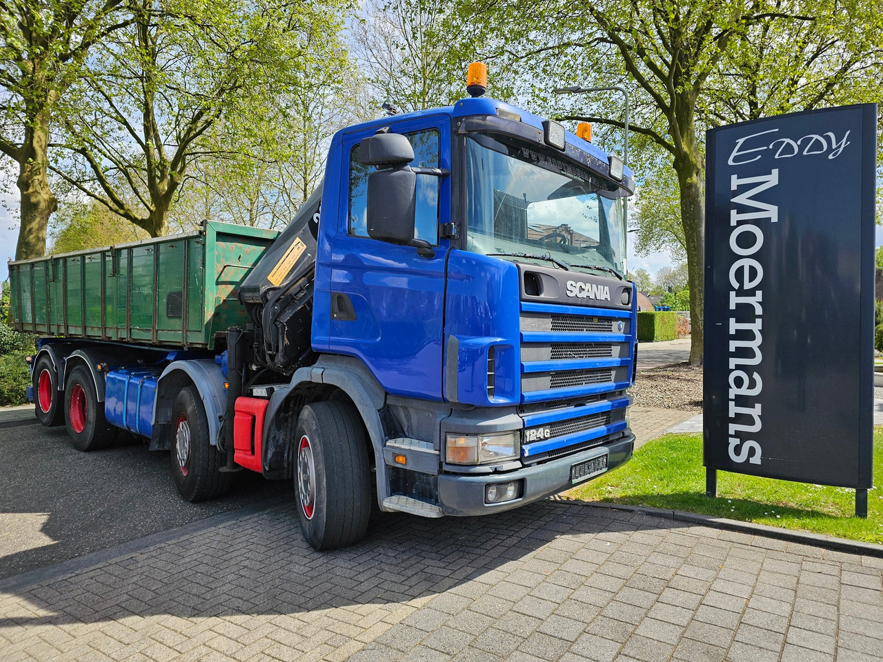 Scania R 124G 420 8x2 - Camión grúa: foto 1 Scania R 124G 420 8x2 - Camión grúa: foto 1
