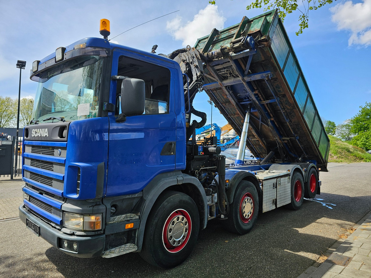 Scania R 124G 420 8x2 - Camión grúa: foto 5 Scania R 124G 420 8x2 - Camión grúa: foto 5