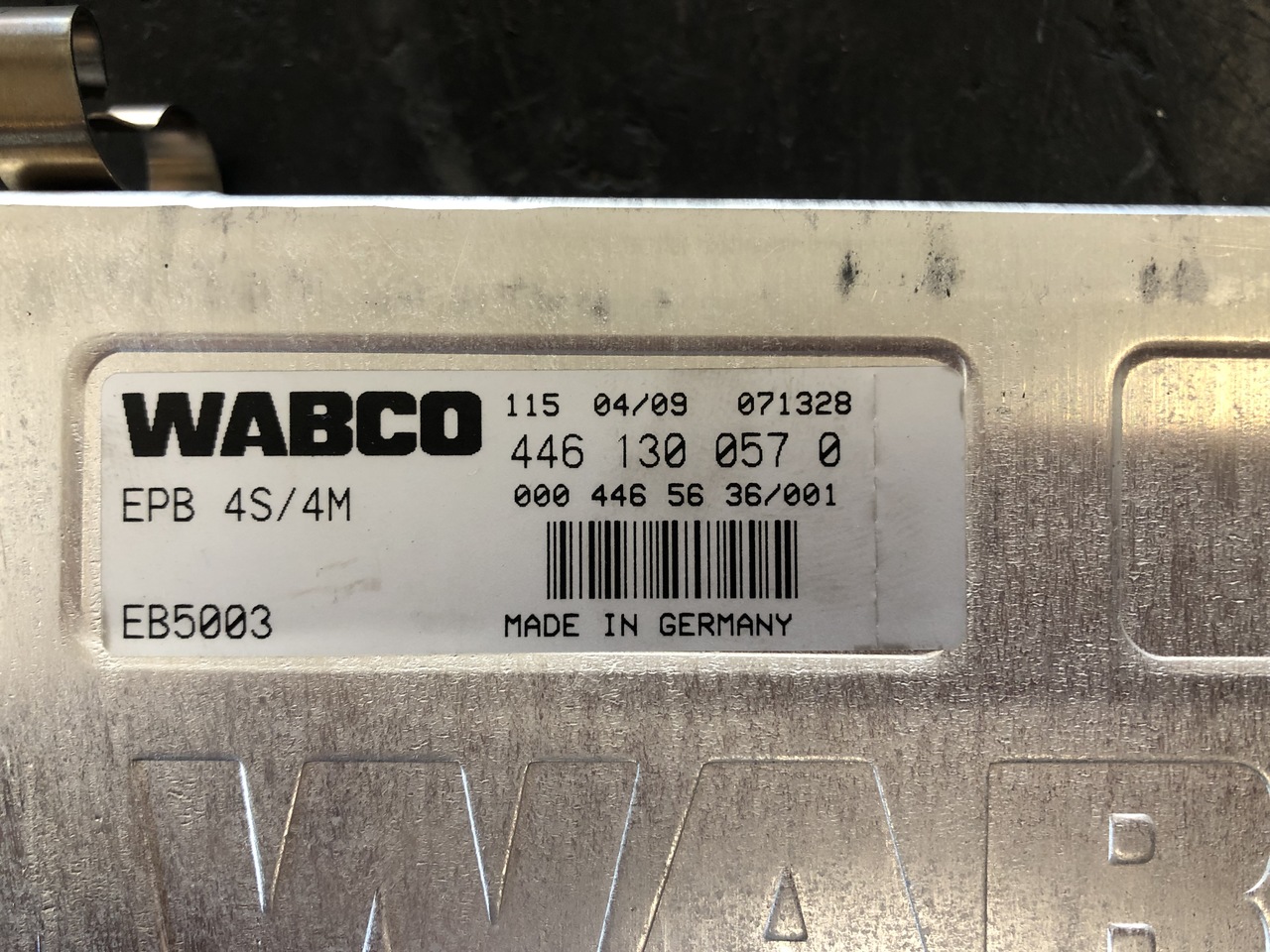 BRAKE EPB II CONTROL UNIT ACTROS MP3 EURO 5 4X2 - Unidad de control para Camión: foto 2 BRAKE EPB II CONTROL UNIT ACTROS MP3 EURO 5 4X2 - Unidad de control para Camión: foto 2