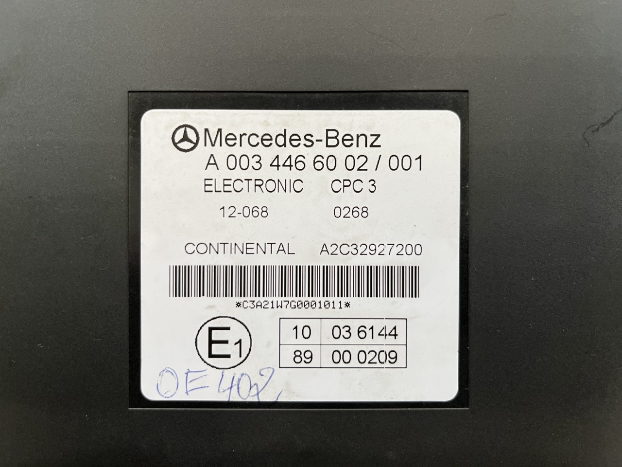 DRIVE CONTROL CPC3 ELECTRONICS ACTROS MP4 - Unidad de control para Camión: foto 2 DRIVE CONTROL CPC3 ELECTRONICS ACTROS MP4 - Unidad de control para Camión: foto 2