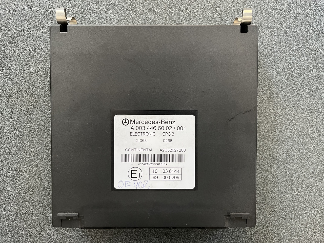 DRIVE CONTROL CPC3 ELECTRONICS ACTROS MP4 - Unidad de control para Camión: foto 1 DRIVE CONTROL CPC3 ELECTRONICS ACTROS MP4 - Unidad de control para Camión: foto 1