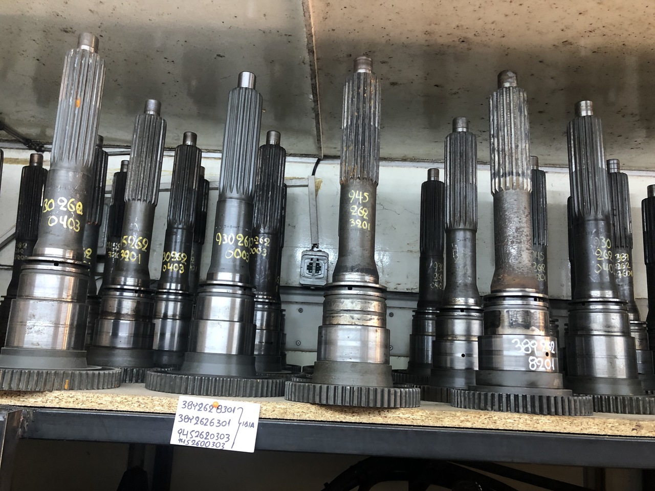 Caja de cambios y piezas para Camión DRIVE SHAFT-MAIN SHAFT-PLANETARY CARRIER ACTROS GEARBOX G240: foto 9