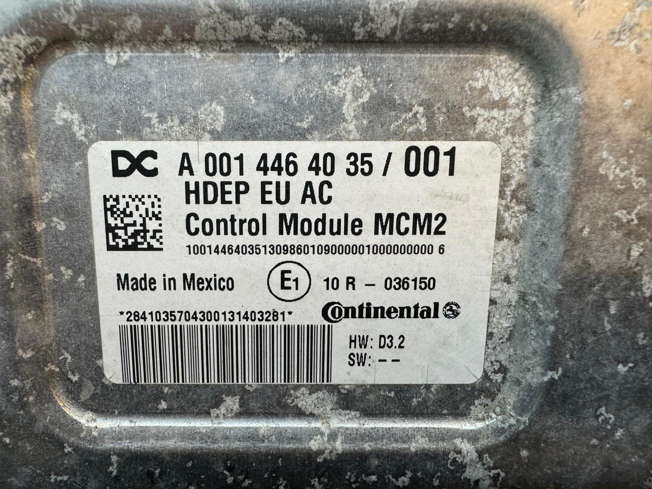 ENGINE CONTROL UNIT(CONTROL MODULE MCM 2) OM471LA,OM470LA,OM934LA EURO 5-6 - Unidad de control para Camión: foto 5 ENGINE CONTROL UNIT(CONTROL MODULE MCM 2) OM471LA,OM470LA,OM934LA EURO 5-6 - Unidad de control para Camión: foto 5