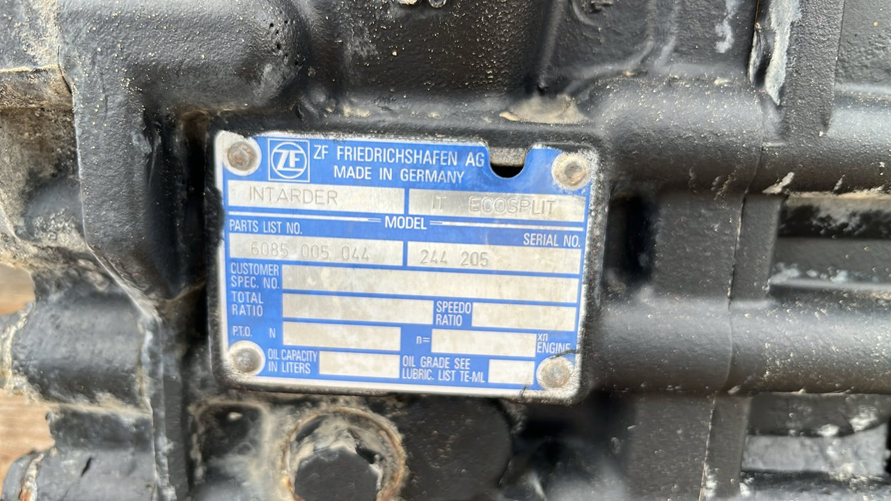 GEARBOX ZF 16S1921TD INTARDER MAN TGA - Caja de cambios y piezas para Camión: foto 5 GEARBOX ZF 16S1921TD INTARDER MAN TGA - Caja de cambios y piezas para Camión: foto 5