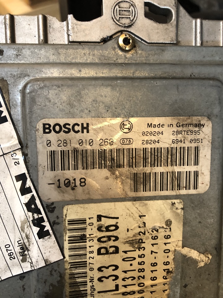 MAN TGA ENGINE CONTROL TGA - Unidad de control para Camión: foto 5 MAN TGA ENGINE CONTROL TGA - Unidad de control para Camión: foto 5