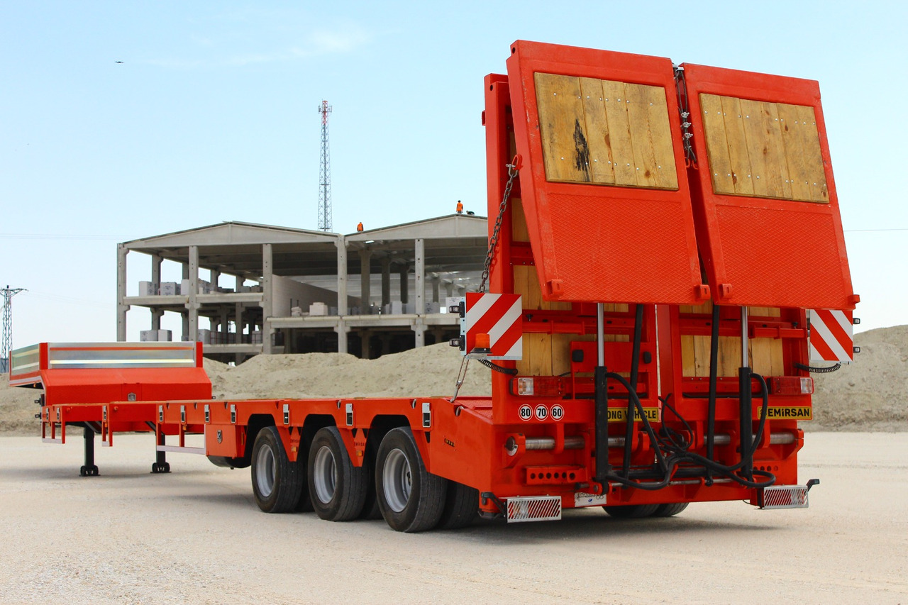 Semirremolque góndola rebajadas nuevo EMIRSAN 3 AXLE EXTENDABLE PLATFORM LOWBED: foto 8