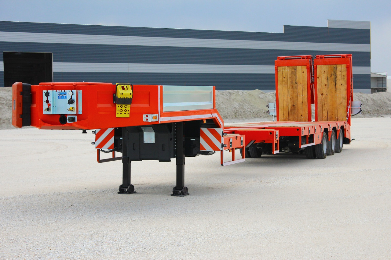 Semirremolque góndola rebajadas nuevo EMIRSAN 3 AXLE EXTENDABLE PLATFORM LOWBED: foto 10