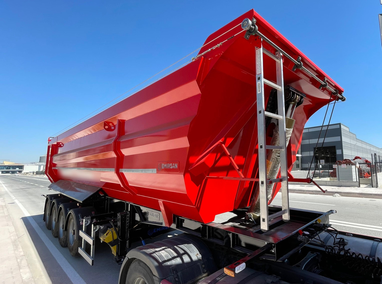 EMIRSAN SELF-STEERING, 4 AXLE U TYPE TIPPER - Semirremolque volquete: foto 1 EMIRSAN SELF-STEERING, 4 AXLE U TYPE TIPPER - Semirremolque volquete: foto 1