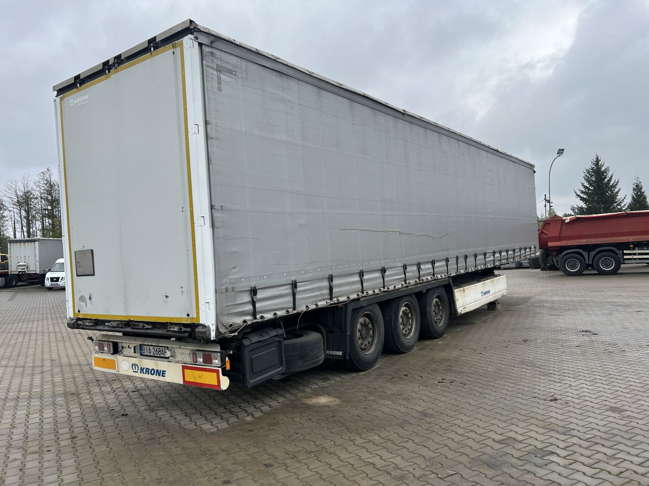 Naczepa ciężarowa KRONE - Semirremolque lona: foto 5 Naczepa ciężarowa KRONE - Semirremolque lona: foto 5
