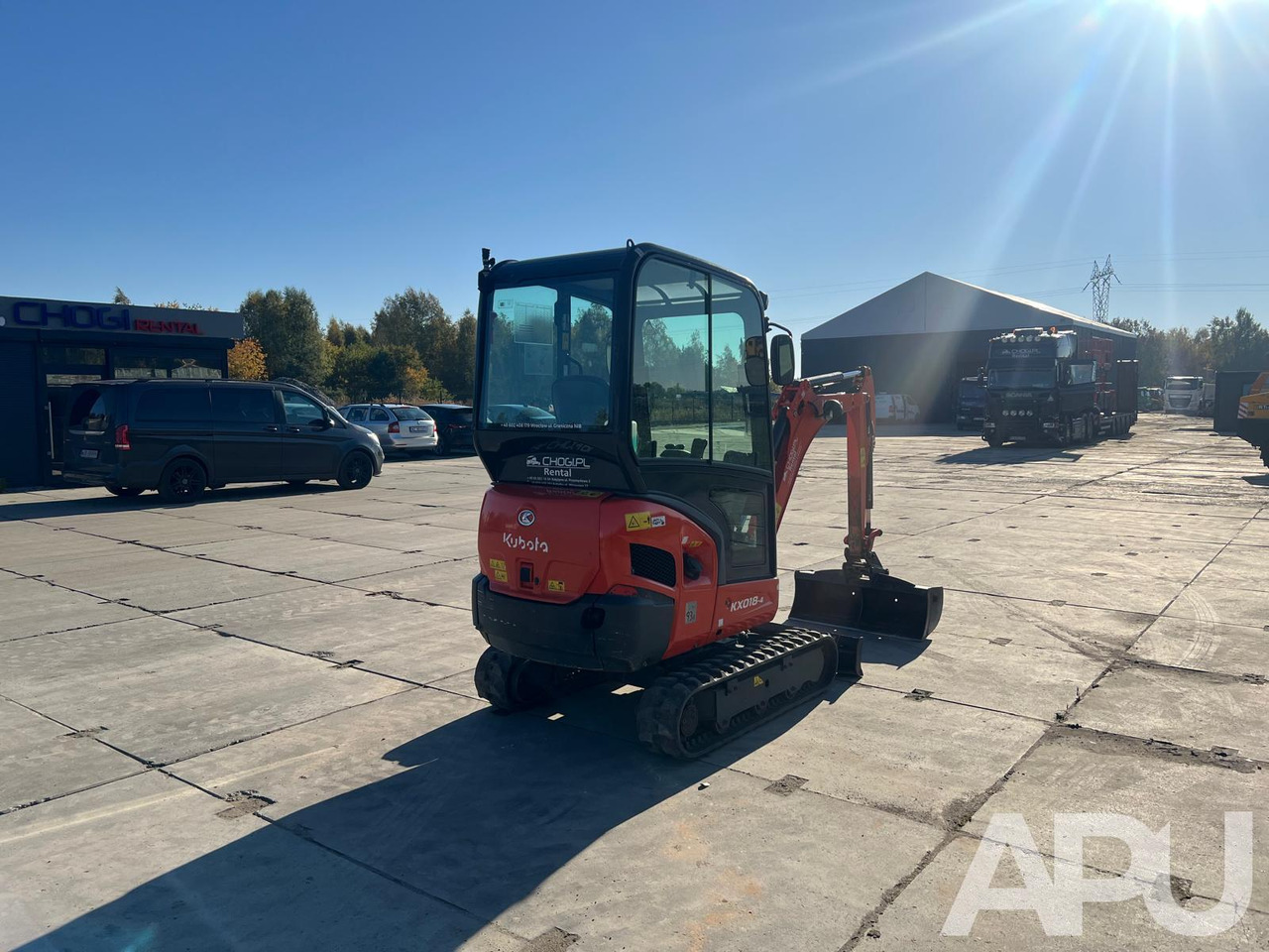 Miniexcavadora mini koparka KUBOTA KX018-4: foto 17 Miniexcavadora mini koparka KUBOTA KX018-4: foto 17