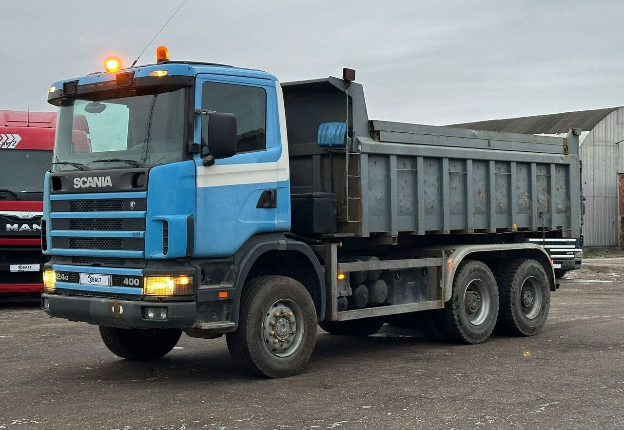 Scania 124C 6x6 steel - Camión volquete: foto 1 Scania 124C 6x6 steel - Camión volquete: foto 1