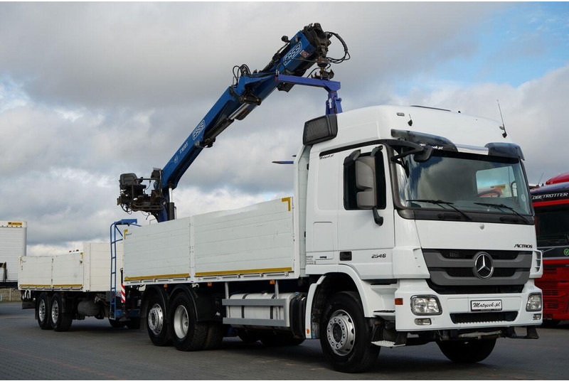 Mercedes-Benz / ACTROS 2548 / 6x2 / ZESTAW BURTOWY - 6,5 M / OŚ PODNOSZONA / - Cabeza tractora: foto 1 Mercedes-Benz / ACTROS 2548 / 6x2 / ZESTAW BURTOWY - 6,5 M / OŚ PODNOSZONA / - Cabeza tractora: foto 1
