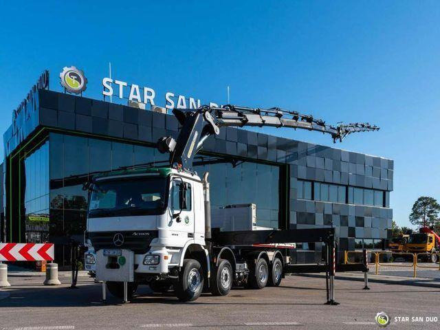 Mercedes-Benz MERCEDES BENZ ACTROS 4144 8x4 PALFINGER PK 85002 - Cabeza tractora: foto 4 Mercedes-Benz MERCEDES BENZ ACTROS 4144 8x4 PALFINGER PK 85002 - Cabeza tractora: foto 4