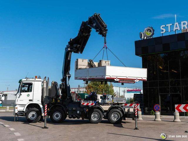 Mercedes-Benz MERCEDES BENZ ACTROS 4144 8x4 PALFINGER PK 85002 - Cabeza tractora: foto 3 Mercedes-Benz MERCEDES BENZ ACTROS 4144 8x4 PALFINGER PK 85002 - Cabeza tractora: foto 3