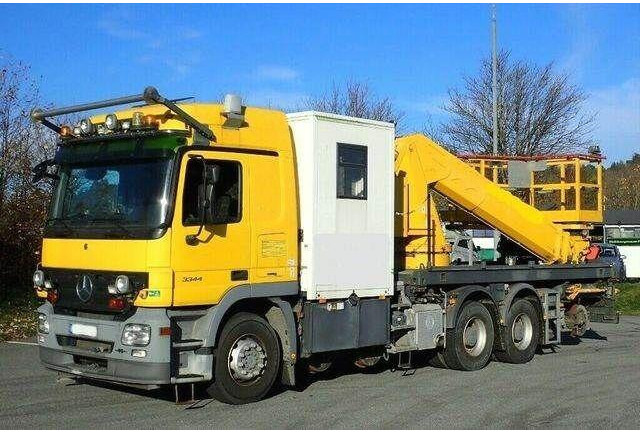 Mercedes-Benz 3344 SRT SCHÖRLING Road Rail Railway Zweiweg - Camión, Camión grúa: foto 3 Mercedes-Benz 3344 SRT SCHÖRLING Road Rail Railway Zweiweg - Camión, Camión grúa: foto 3