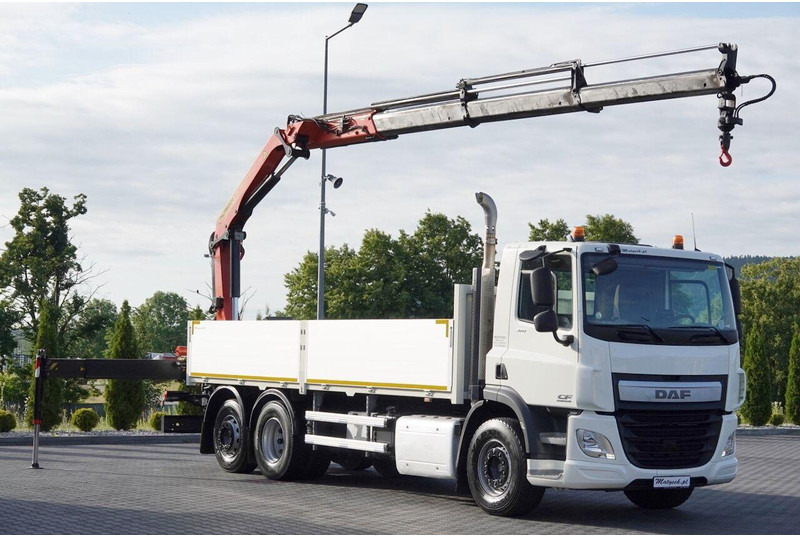 Leasing de DAF CF 370 / 6x2 / SKRZYNIOWY - paka: 6,4 m / + HDS PALFINGER PK 180 DAF CF 370 / 6x2 / SKRZYNIOWY - paka: 6,4 m / + HDS PALFINGER PK 180: foto 6