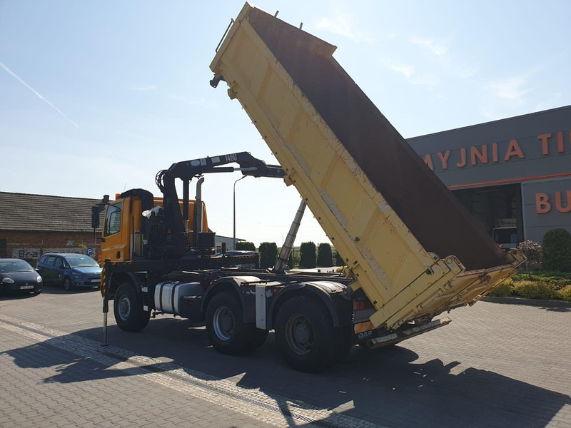 DAF CF GINAF X3335 S 6x6 DUMP TRUCK+HDS ATLAS 1460 HYDROBORD - Camión volquete, Camión grúa: foto 3 DAF CF GINAF X3335 S 6x6 DUMP TRUCK+HDS ATLAS 1460 HYDROBORD - Camión volquete, Camión grúa: foto 3