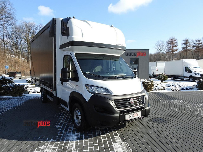 Fiat DUCATO PLANDEKA 10 PALET WEBASTO TEMPOMAT KLIMATYZACJA LEDY PNEU - Furgoneta con lona: foto 1 Fiat DUCATO PLANDEKA 10 PALET WEBASTO TEMPOMAT KLIMATYZACJA LEDY PNEU - Furgoneta con lona: foto 1