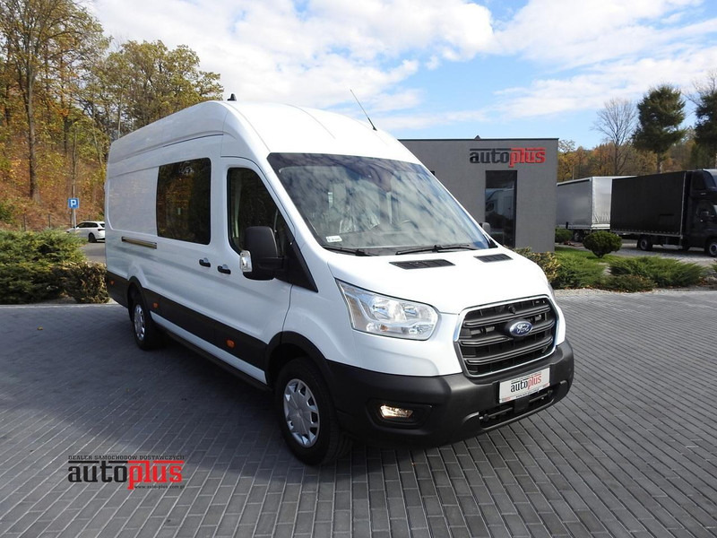 Ford TRANSIT FURGON BRYGADÓWKA 6 MIEJSCA TEMPOMAT KLIMATYZACJA LEDY - Minibús, Furgoneta de pasajeros: foto 1 Ford TRANSIT FURGON BRYGADÓWKA 6 MIEJSCA TEMPOMAT KLIMATYZACJA LEDY - Minibús, Furgoneta de pasajeros: foto 1