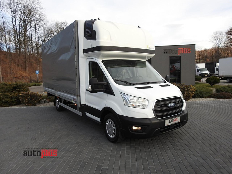Ford TRANSIT PLANDEKA 10 PALET WEBASTO TEMPOMAT KLIMATYZACJA LEDY 16 - Furgoneta con lona: foto 1 Ford TRANSIT PLANDEKA 10 PALET WEBASTO TEMPOMAT KLIMATYZACJA LEDY 16 - Furgoneta con lona: foto 1
