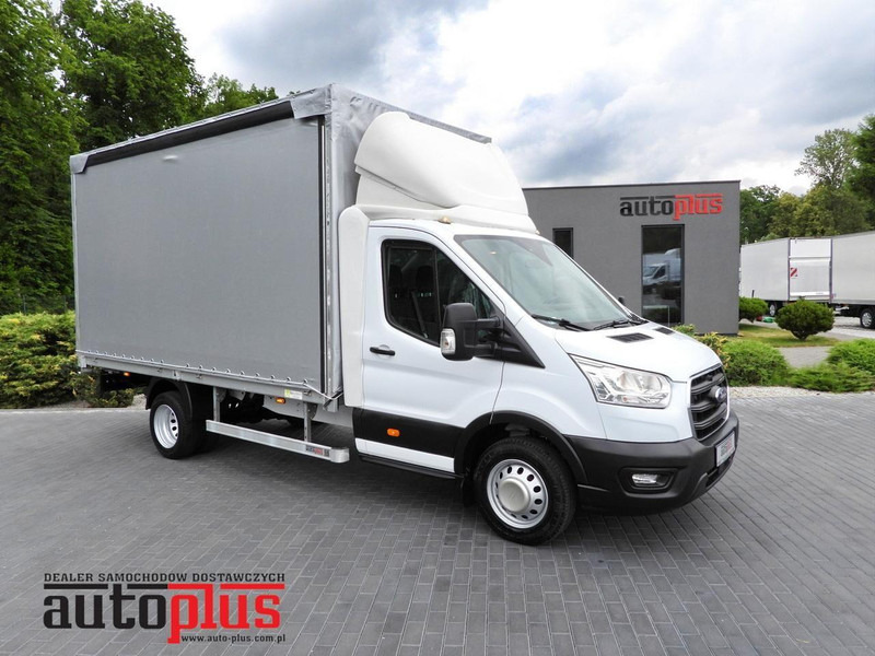 Ford TRANSIT PLANDEKA 8 PALET TEMPOMAT LEDY BLIŹNIACZE KOŁA KLIMATYZ - Furgoneta con lona: foto 1 Ford TRANSIT PLANDEKA 8 PALET TEMPOMAT LEDY BLIŹNIACZE KOŁA KLIMATYZ - Furgoneta con lona: foto 1