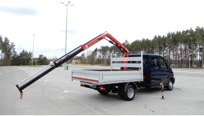 Ford Transit 2.0 - Doka flatbed+crane - Camión caja abierta, Camión grúa: foto 5 Ford Transit 2.0 - Doka flatbed+crane - Camión caja abierta, Camión grúa: foto 5
