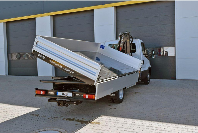 Iveco Daily 50C21H 3 way tipper + crane Hiab T-CLX 029 - Camión volquete, Camión grúa: foto 5 Iveco Daily 50C21H 3 way tipper + crane Hiab T-CLX 029 - Camión volquete, Camión grúa: foto 5