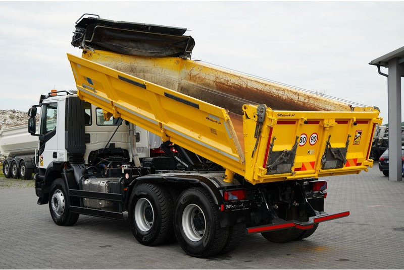 Camión volquete Iveco STRALIS X-WAY 480 / 6x4 / WYWROTKA DWUSTRONNA /  HYDROBURTA / BO: foto 6