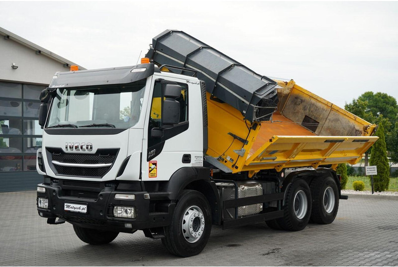 Camión volquete Iveco STRALIS X-WAY 480 / 6x4 / WYWROTKA DWUSTRONNA /  HYDROBURTA / BO: foto 11