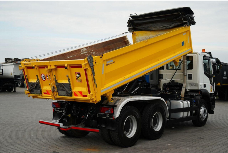 Camión volquete Iveco STRALIS X-WAY 480 / 6x4 / WYWROTKA DWUSTRONNA /  HYDROBURTA / BO: foto 8