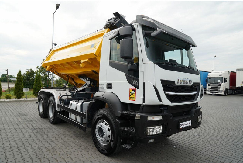 Camión volquete Iveco STRALIS X-WAY 480 / 6x4 / WYWROTKA DWUSTRONNA /  HYDROBURTA / BO: foto 17