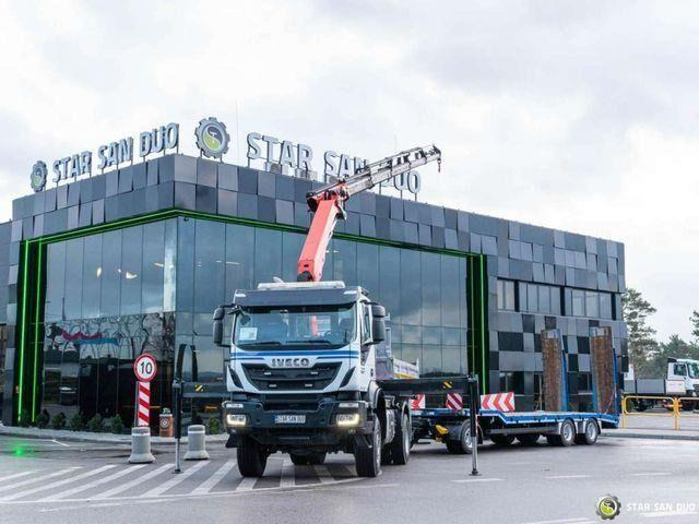 Iveco TRAKKER 450 4x4 PALFINGER PK 23001 EH Crane Kra - Camión volquete, Camión grúa: foto 5 Iveco TRAKKER 450 4x4 PALFINGER PK 23001 EH Crane Kra - Camión volquete, Camión grúa: foto 5