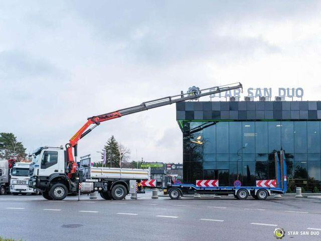 Iveco TRAKKER 450 4x4 PALFINGER PK 23001 EH Crane Kra - Camión volquete, Camión grúa: foto 2 Iveco TRAKKER 450 4x4 PALFINGER PK 23001 EH Crane Kra - Camión volquete, Camión grúa: foto 2