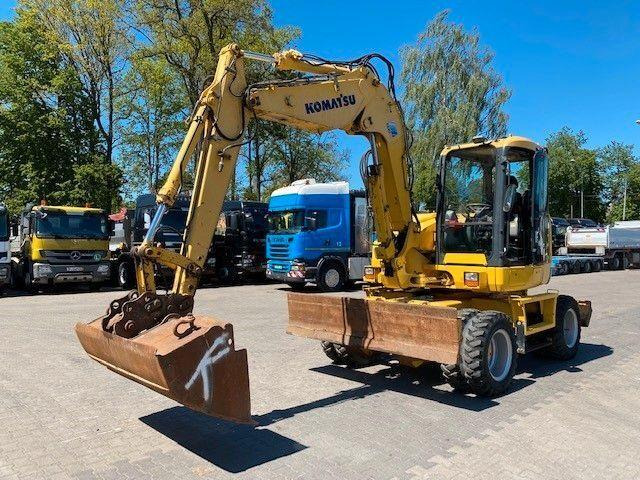 Komatsu PW 118 MR-8 - Excavadora de ruedas: foto 3 Komatsu PW 118 MR-8 - Excavadora de ruedas: foto 3