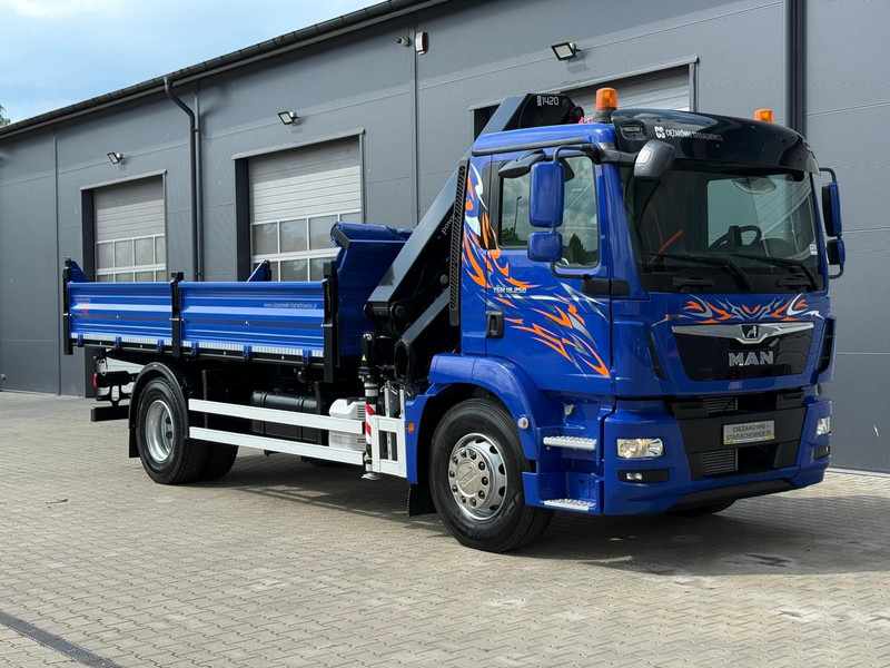 Camión volquete MAN MAN TGM TGL TGS 18.250 // E6 // wywrotka + HDS HMF z pilotem //: foto 9 Camión volquete MAN MAN TGM TGL TGS 18.250 // E6 // wywrotka + HDS HMF z pilotem //: foto 9