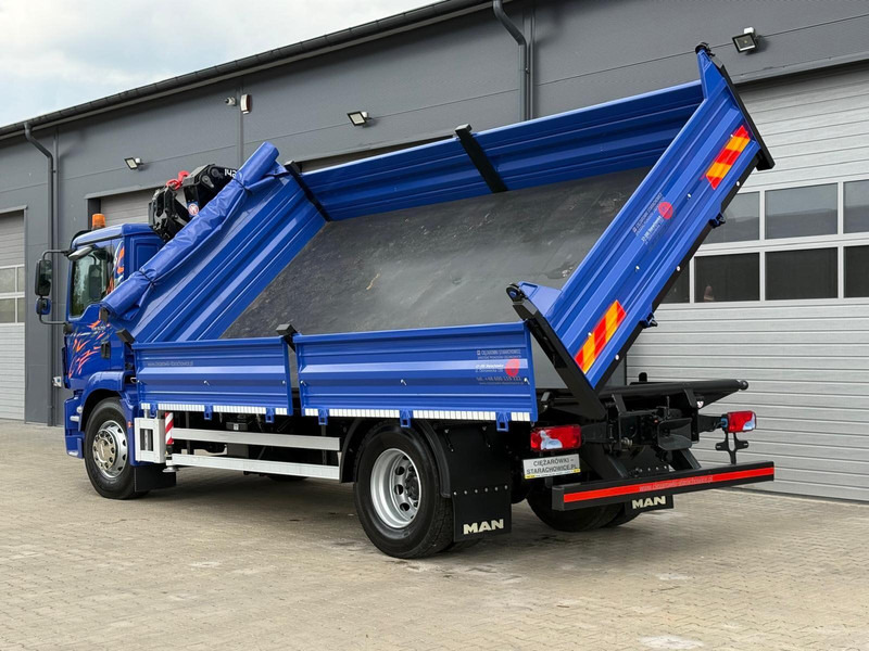 Camión volquete MAN MAN TGM TGL TGS 18.250 // E6 // wywrotka + HDS HMF z pilotem //: foto 16 Camión volquete MAN MAN TGM TGL TGS 18.250 // E6 // wywrotka + HDS HMF z pilotem //: foto 16