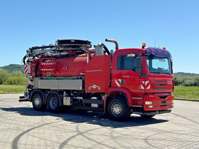 MAN TGA 26.360 * Saug und Spülwagen/CAPPELLOTTO+FUNK - Limpieza de alcantarillado: foto 2 MAN TGA 26.360 * Saug und Spülwagen/CAPPELLOTTO+FUNK - Limpieza de alcantarillado: foto 2